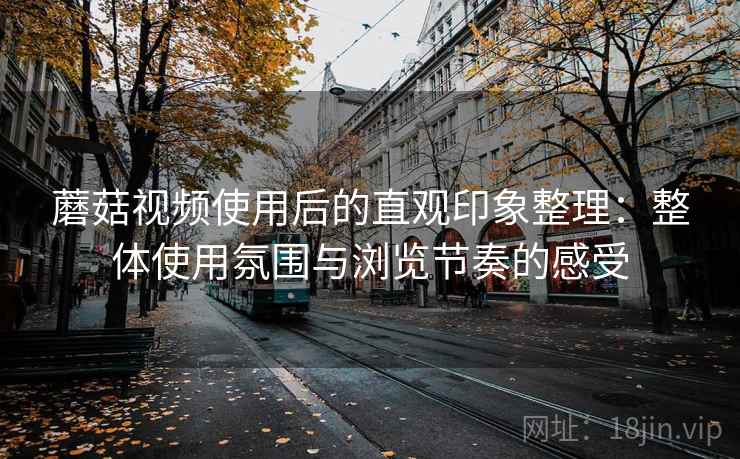 蘑菇视频使用后的直观印象整理:整体使用氛围与浏览节奏的感受 蘑菇视频使用后的直观印象整理:整体使用氛围与浏览节奏的感受